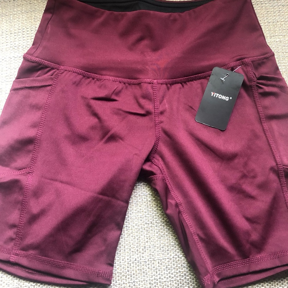 Yitong Biker High Waist Shorts size S